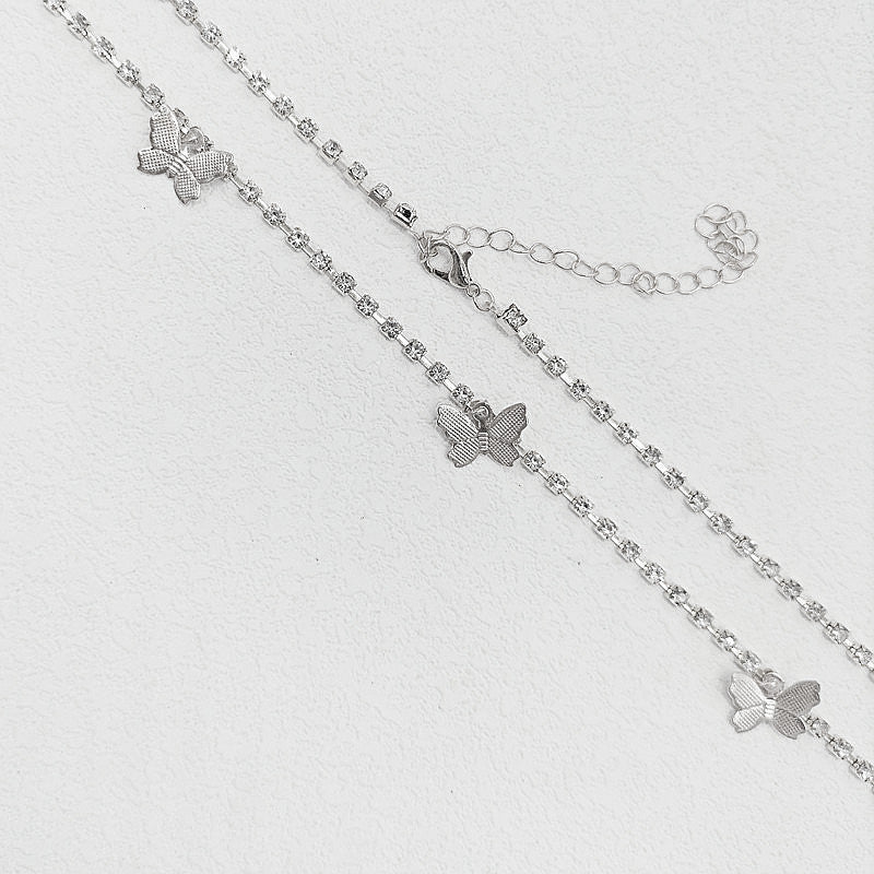 Sexy Bikini Waist Chain Crystals Butterfly Fashion Body Jewelry -Body Jewelry- Melted Glam LLC