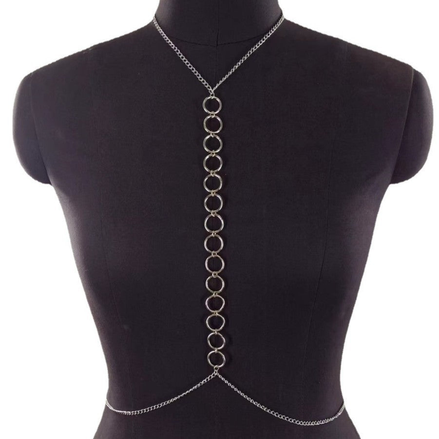 Sexy Layered Waist Chain Bikini Bra Chain Body Jewelry -Body Jewelry- Melted Glam LLC
