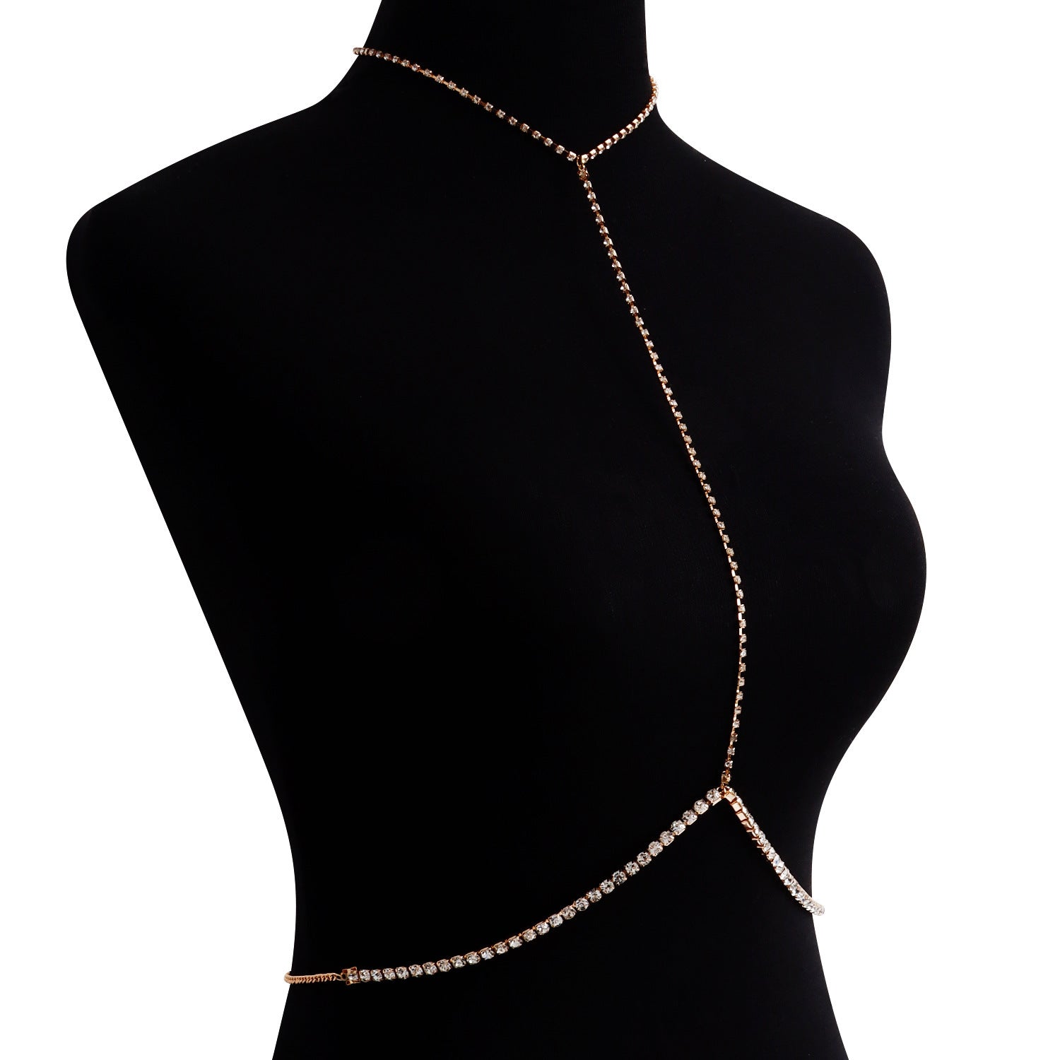 Sexy Body Rhinestone Chain Body Jewelry Multilayer Bikini Waist Chain -Body Jewelry- Melted Glam LLC