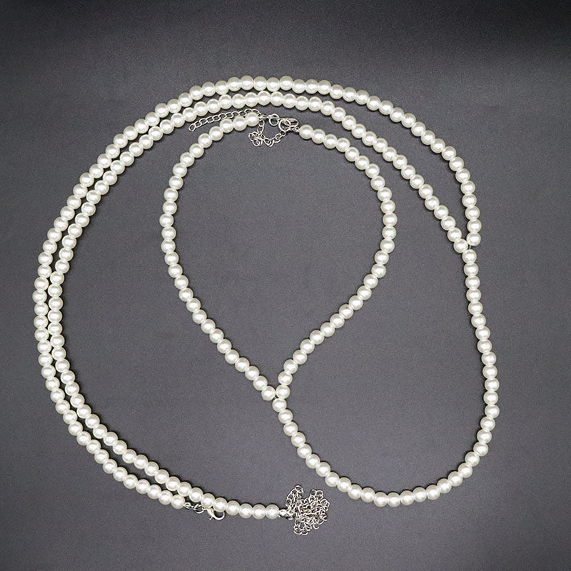 Sexy Pearl Bikini Body Jewelry -Body Jewelry- Melted Glam LLC