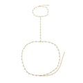 Pearl Charm Bikini Waist Belt Belly Chain Body Jewelry -Body Jewelry- Melted Glam LLC