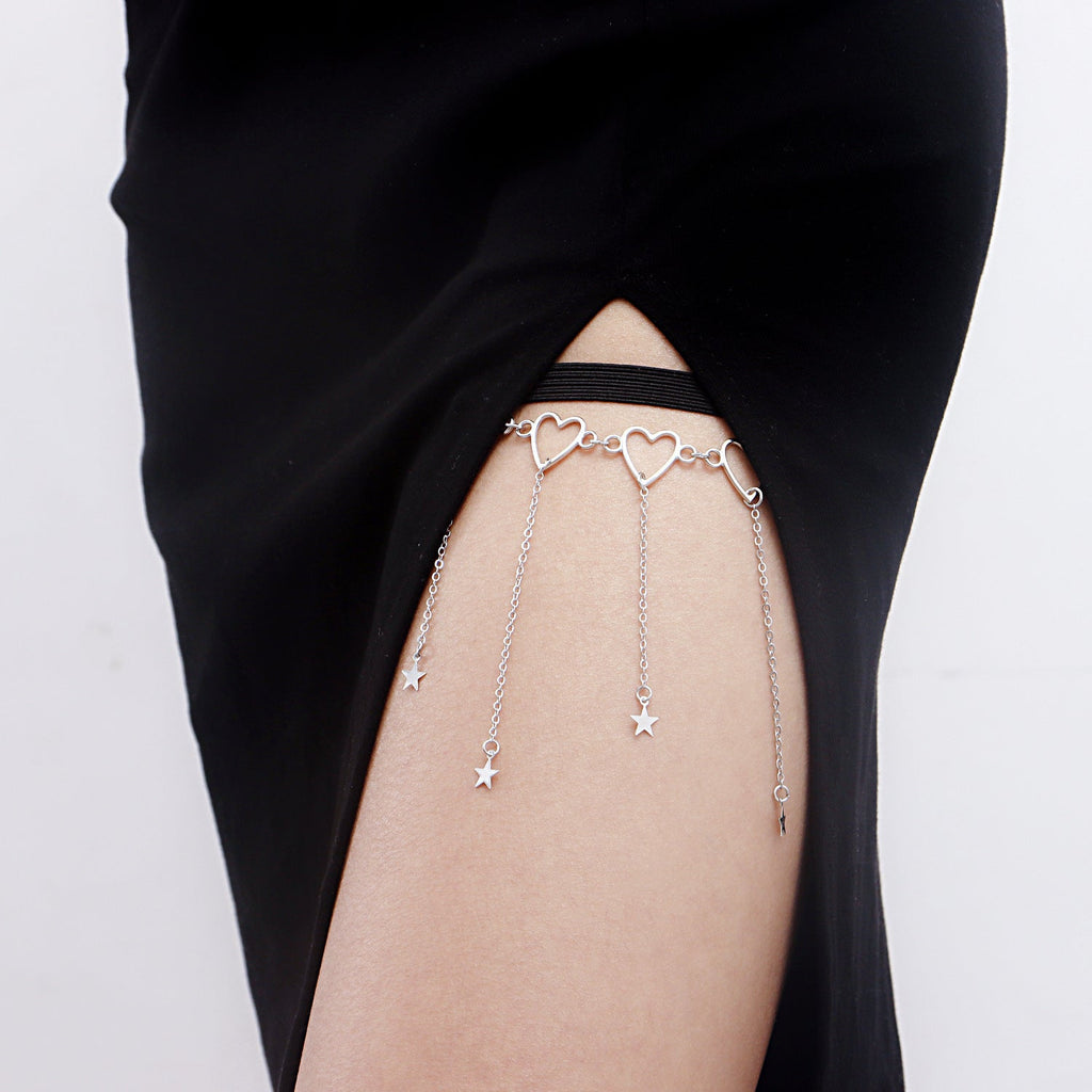 Thigh Leg Chain Waist Sexy Body -Body Jewelry- Melted Glam LLC