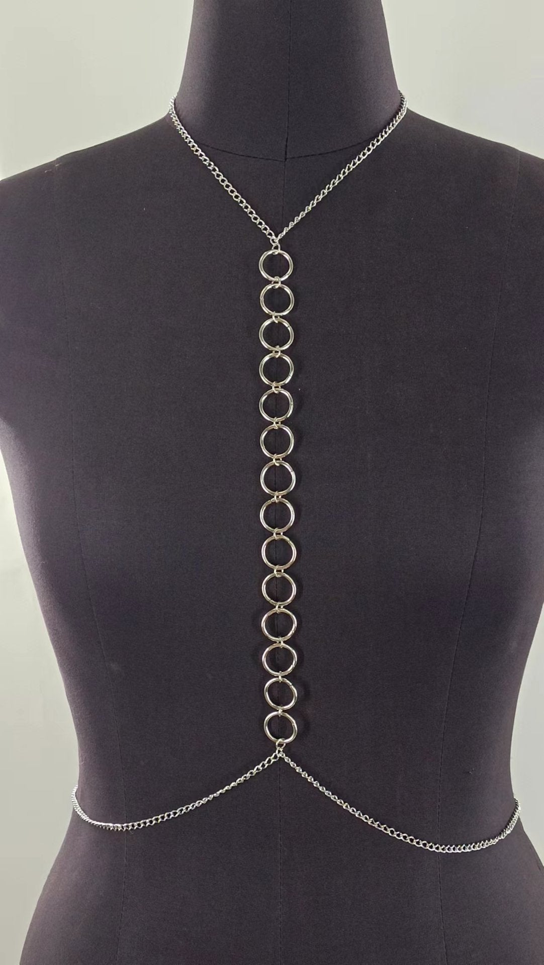 Sexy Layered Waist Chain Bikini Bra Chain Body Jewelry -Body Jewelry- Melted Glam LLC