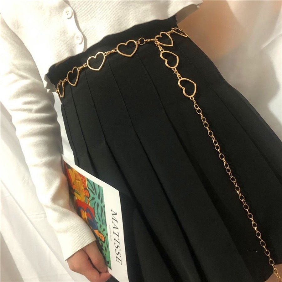 Layered Coin Belly Chain Bikini Belt Chain Gold Coin Tassels Waist Body Jewelry -Body Jewelry- Melted Glam LLC