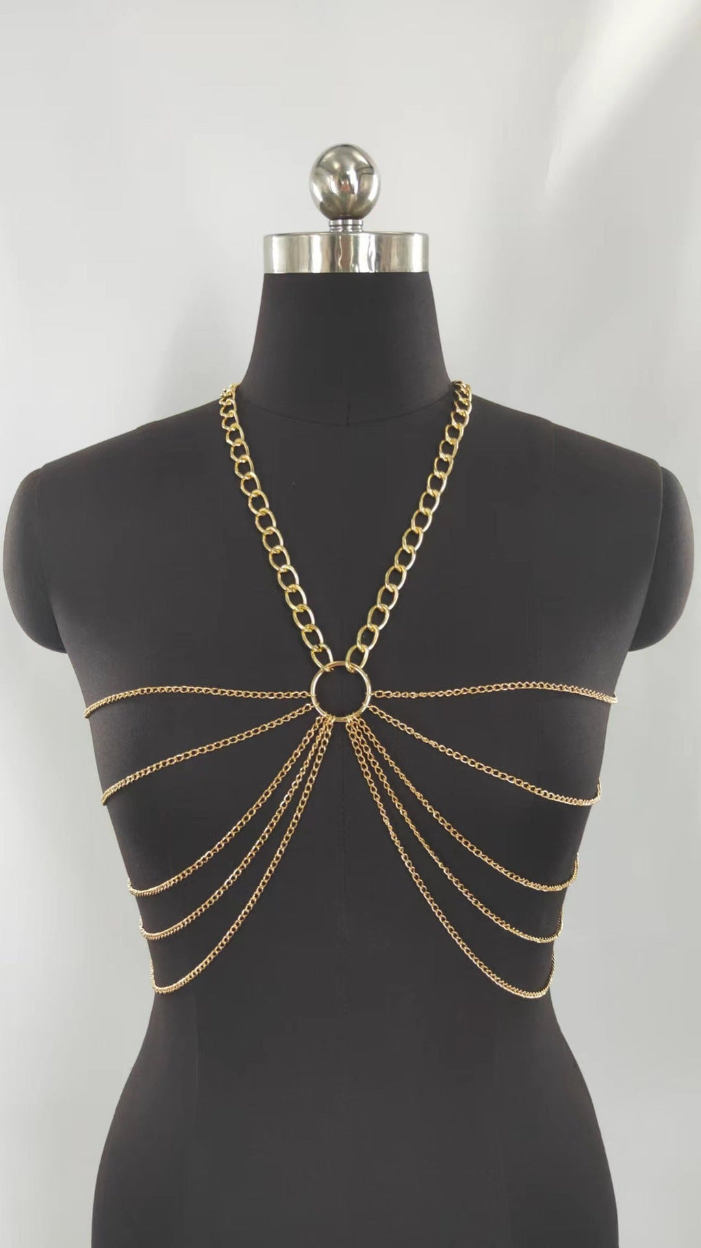 Sexy Beach Bikini Thin Belly Chain Simple Geometric Exaggerated Fringe Waist Chain -Body Jewelry- Melted Glam LLC