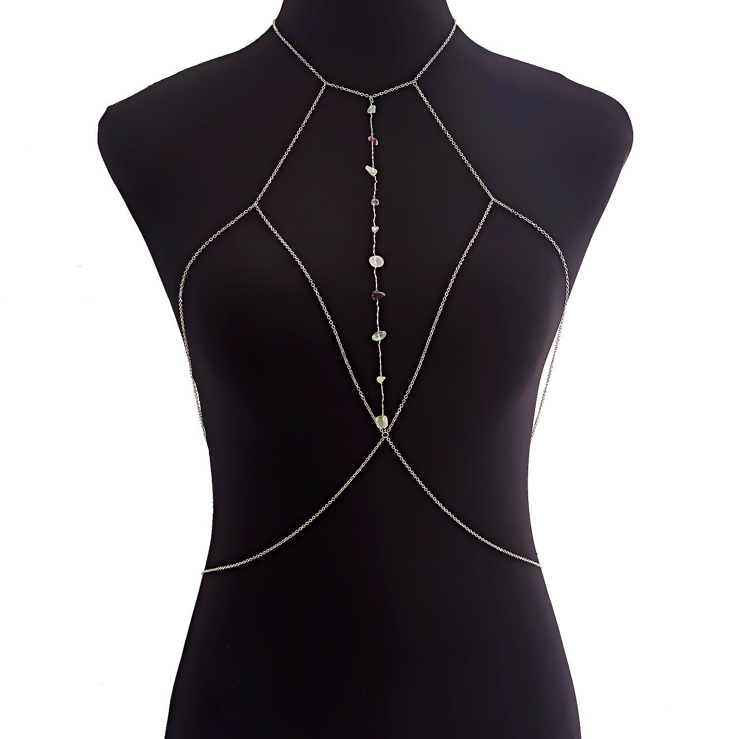 Bikini Chain Punk-style Nightclub Sexy Halter Body Waist Chain -Body Jewelry- Melted Glam LLC