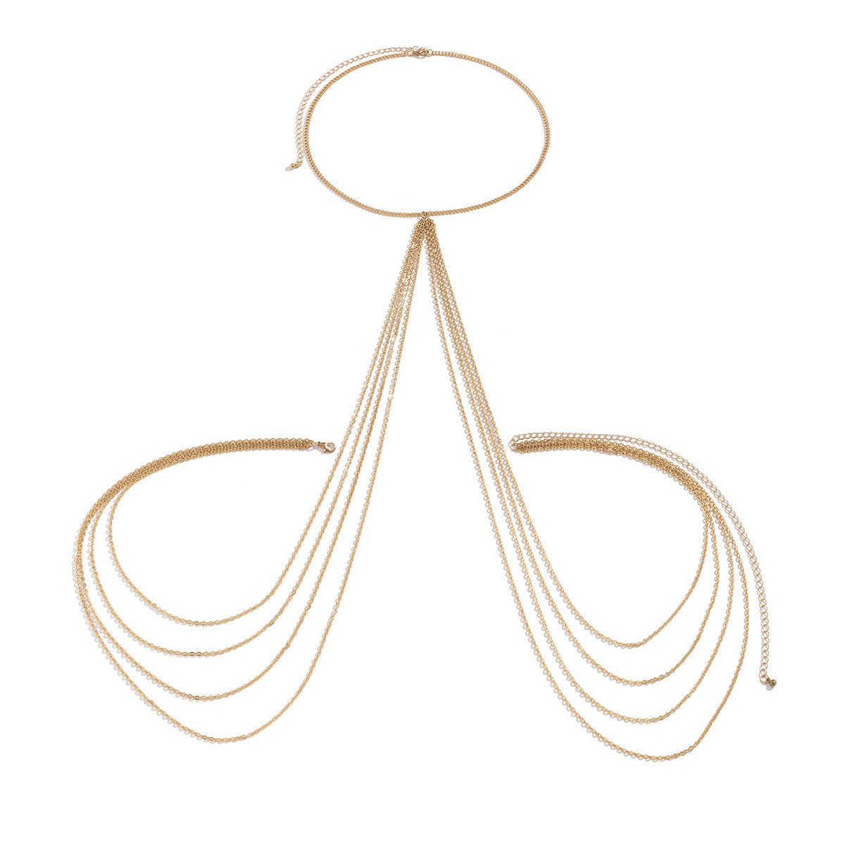 Sexy Chain Fringe Bikini Breast Chain -Body Jewelry- Melted Glam LLC