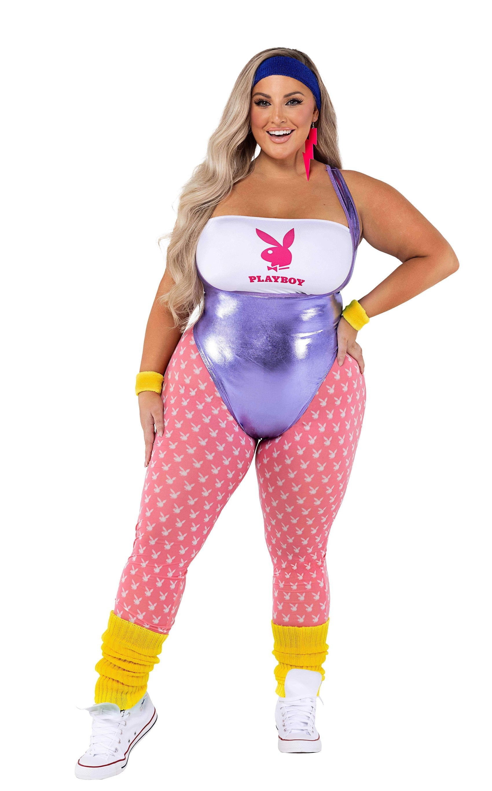 6pc Playboy 80's Fitness -Costumes- Melted Glam LLC