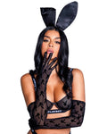 Playboy Bunny Noir Gloves - Melted Glam LLC