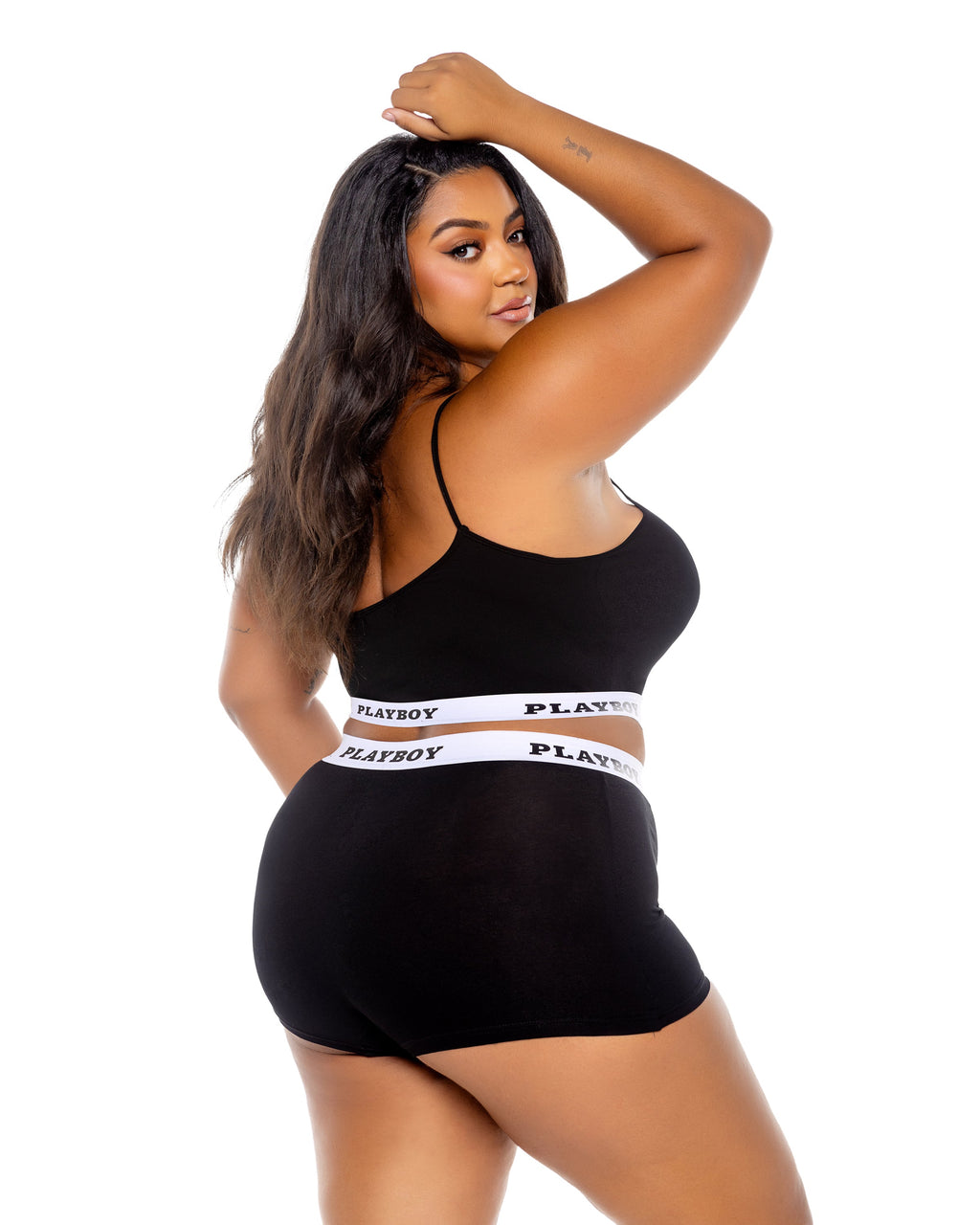 Playboy Bunny Sport Lounge Bralette 2pc Set -Lingerie- Melted Glam LLC