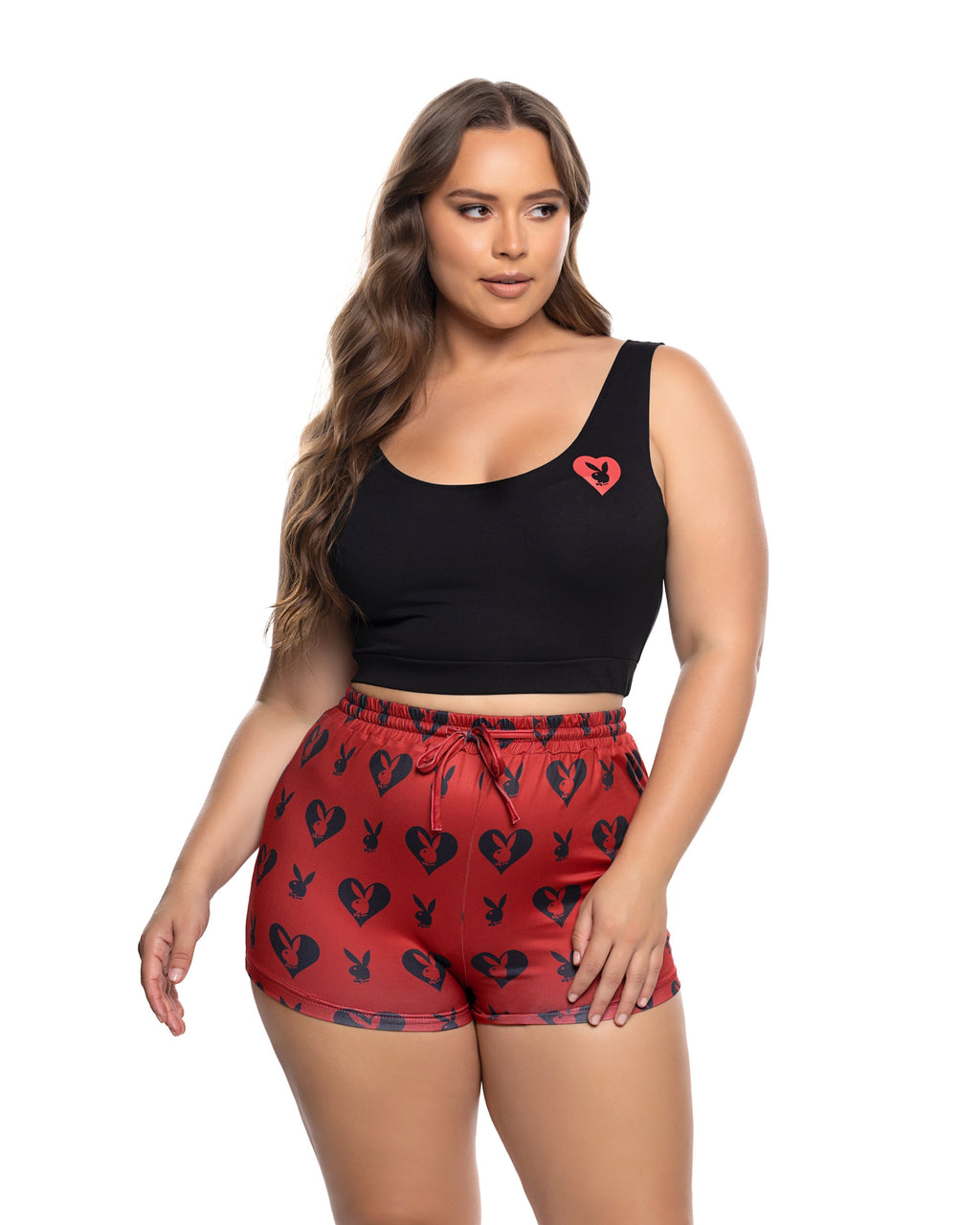 Playboy Sweetheart Bunny 2pc Lounge Short Set - Melted Glam LLC