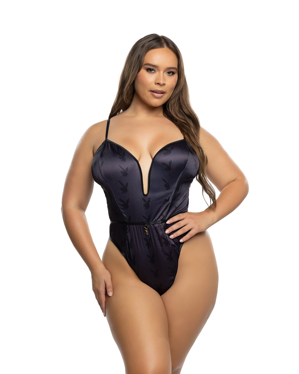 Playboy Blackout Bunny Romper - Melted Glam LLC