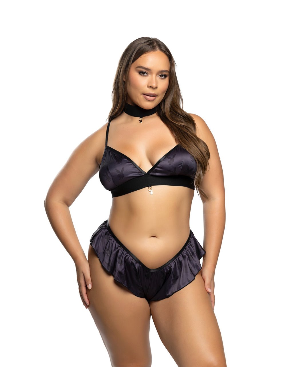 Playboy Blackout Bunny 2pc Lounge Set - Melted Glam LLC