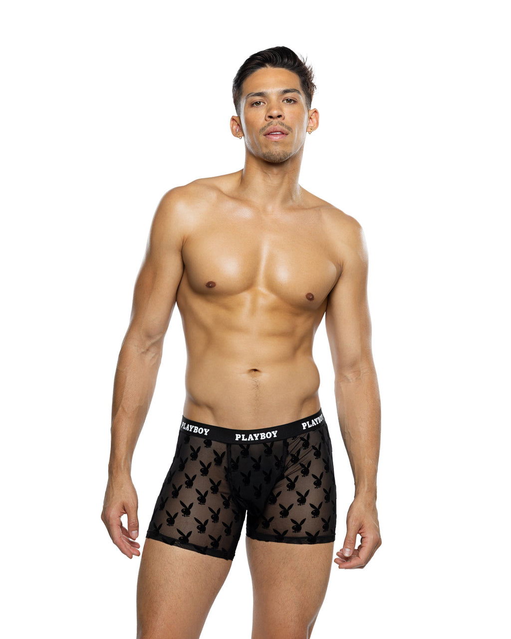 Playboy Burnout Bunny Boxer Briefs - Melted Glam LLC