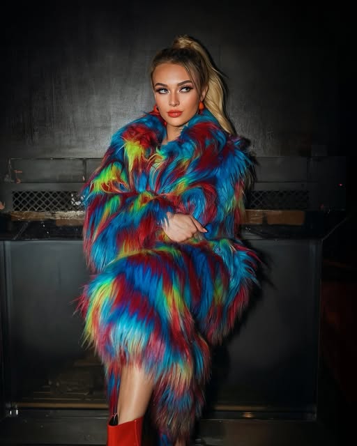 Galactic Groove Unisex Mid-Length Coat - Melted Glam LLC