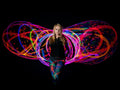 Ready to Ship Atomic V LED Hoops -LED Hoop- Melted Glam LLC