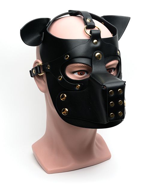 Bondage Puppy Hood Mask -Costume Accessories- Melted Glam LLC