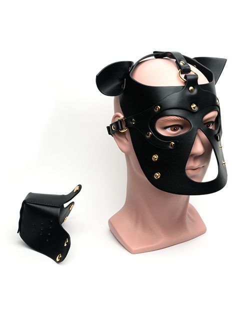 Bondage Puppy Hood Mask -Costume Accessories- Melted Glam LLC