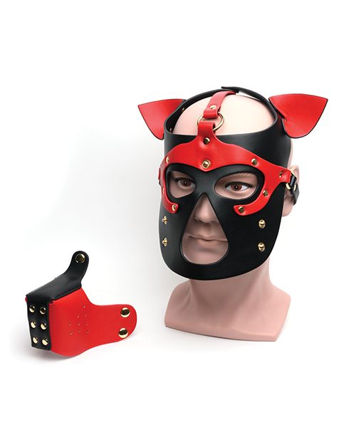 Bondage Puppy Hood Mask -Costume Accessories- Melted Glam LLC