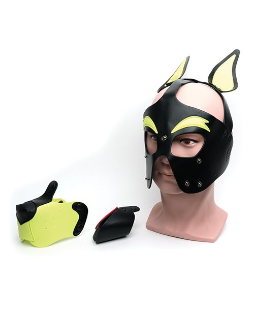 Bondage Puppy Hood Mask -Costume Accessories- Melted Glam LLC