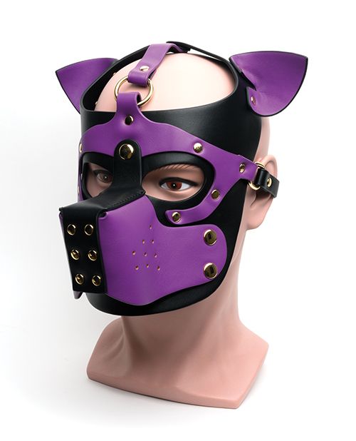 Bondage Puppy Hood Mask -Costume Accessories- Melted Glam LLC