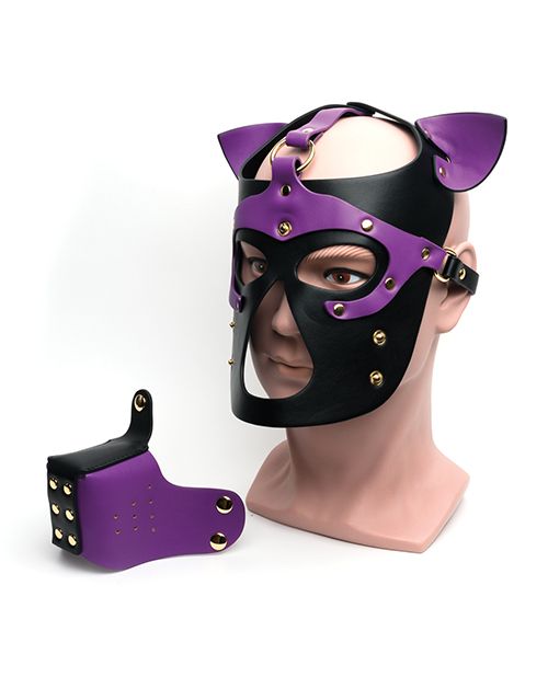 Bondage Puppy Hood Mask -Costume Accessories- Melted Glam LLC