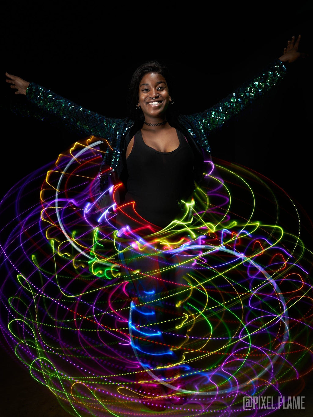 Starlight LED Hoop -LED Hoop- Melted Glam LLC