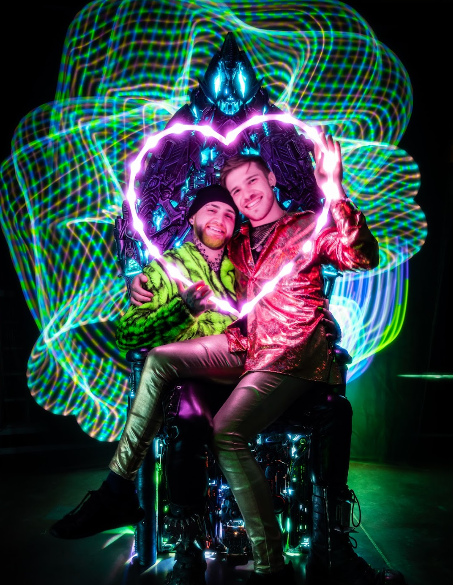 Starlight Heart LED -LED Hoop- Melted Glam LLC