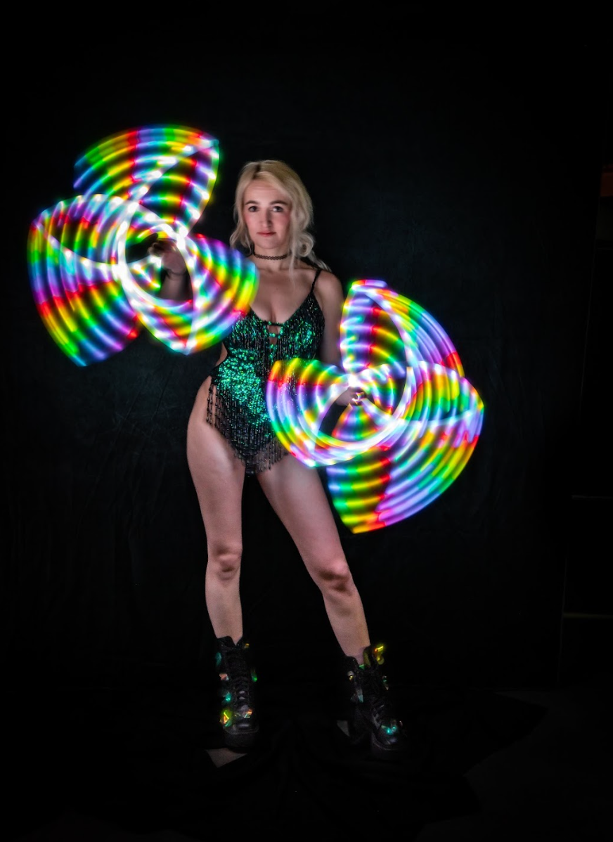 Starlight LED Triquetras (Pair) -Flow Prop- Melted Glam LLC