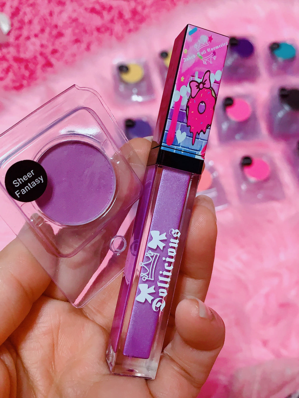 SHEER FANTASY! (Lavender) PRESSED EYESHADOW SINGLE -Eyeshadow- Melted Glam LLC