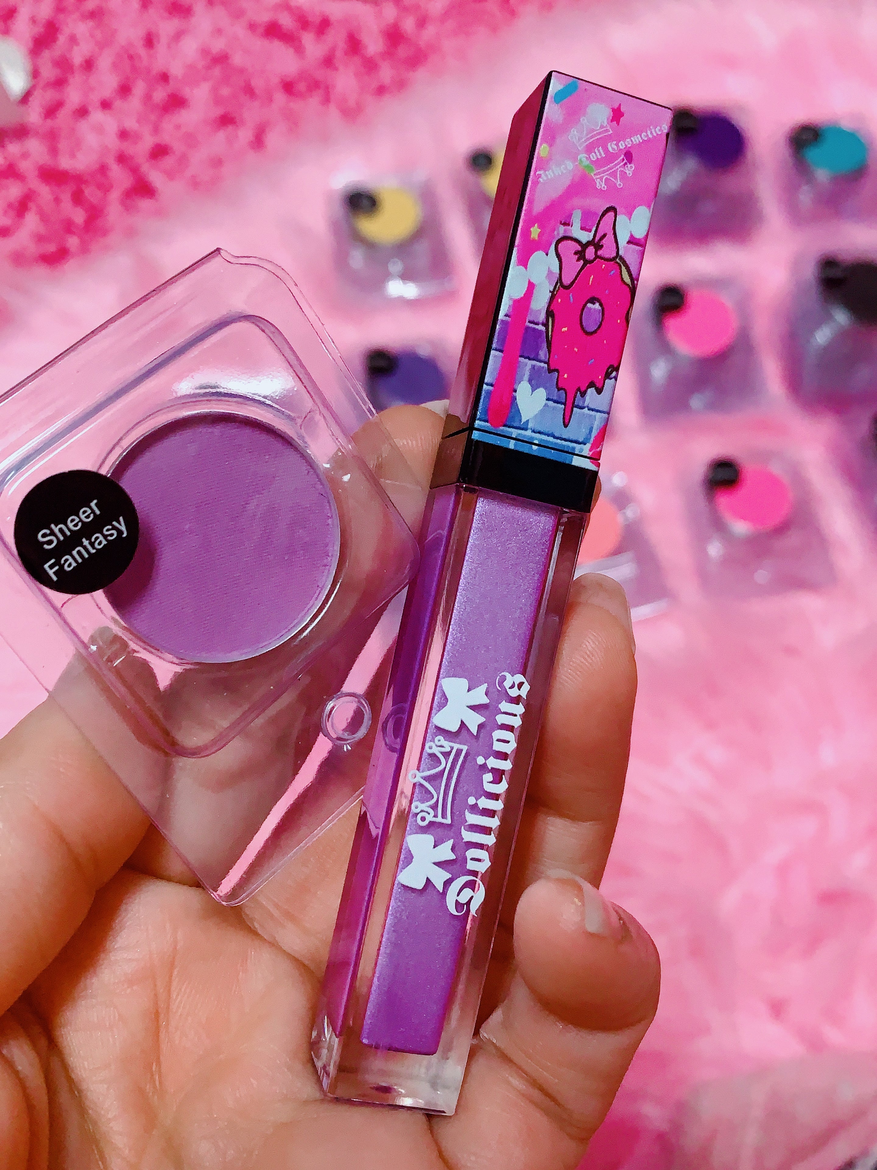 SHEER FANTASY! (Lavender) PRESSED EYESHADOW SINGLE -Eyeshadow- Melted Glam LLC