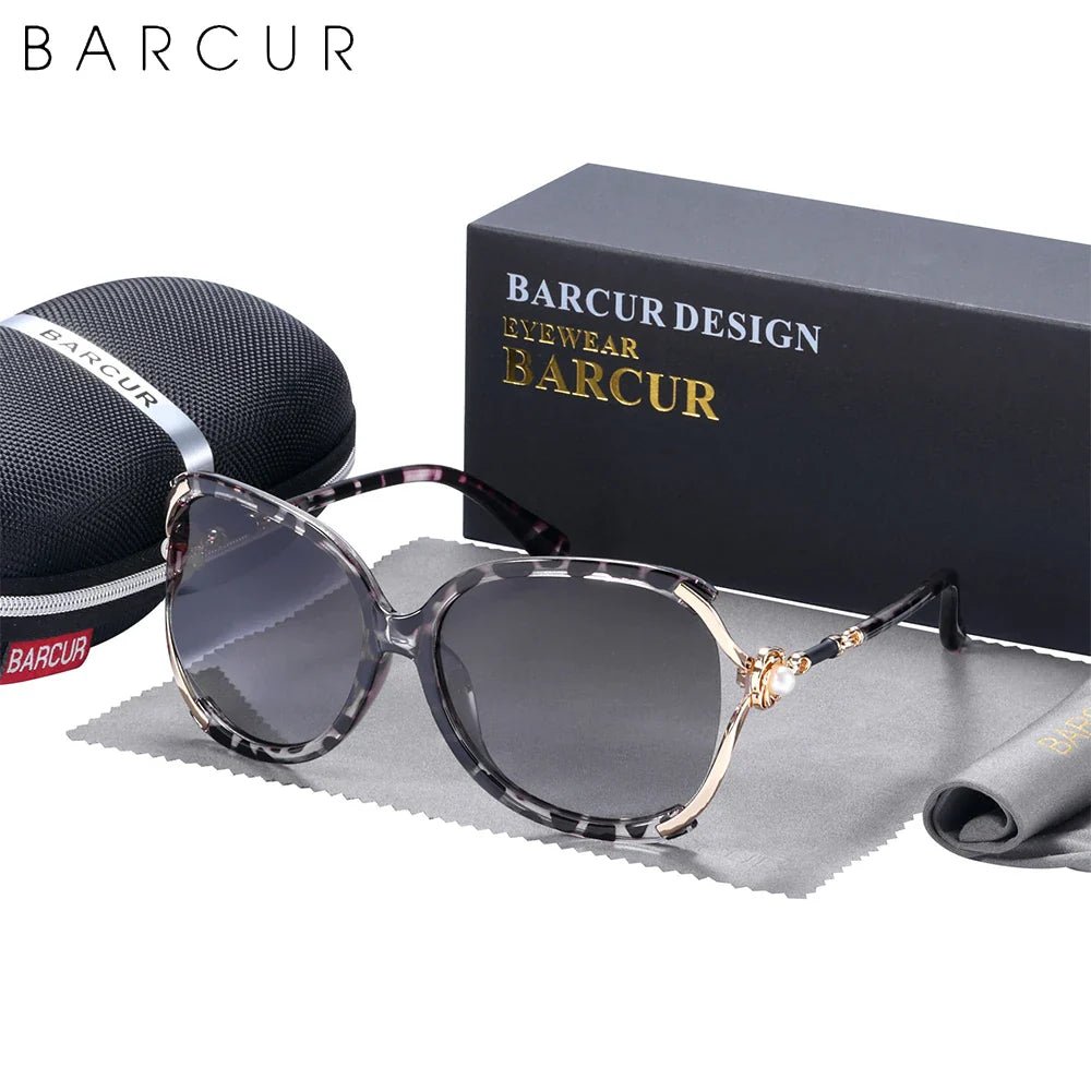 BARCUR Sunglasses Trendy Butterfly Design Fashion Women Sunglasses Polarized Lens Ladies Sun Glasses UV400 Protection for Hot Summer Days -sunglasses- Melted Glam LLC