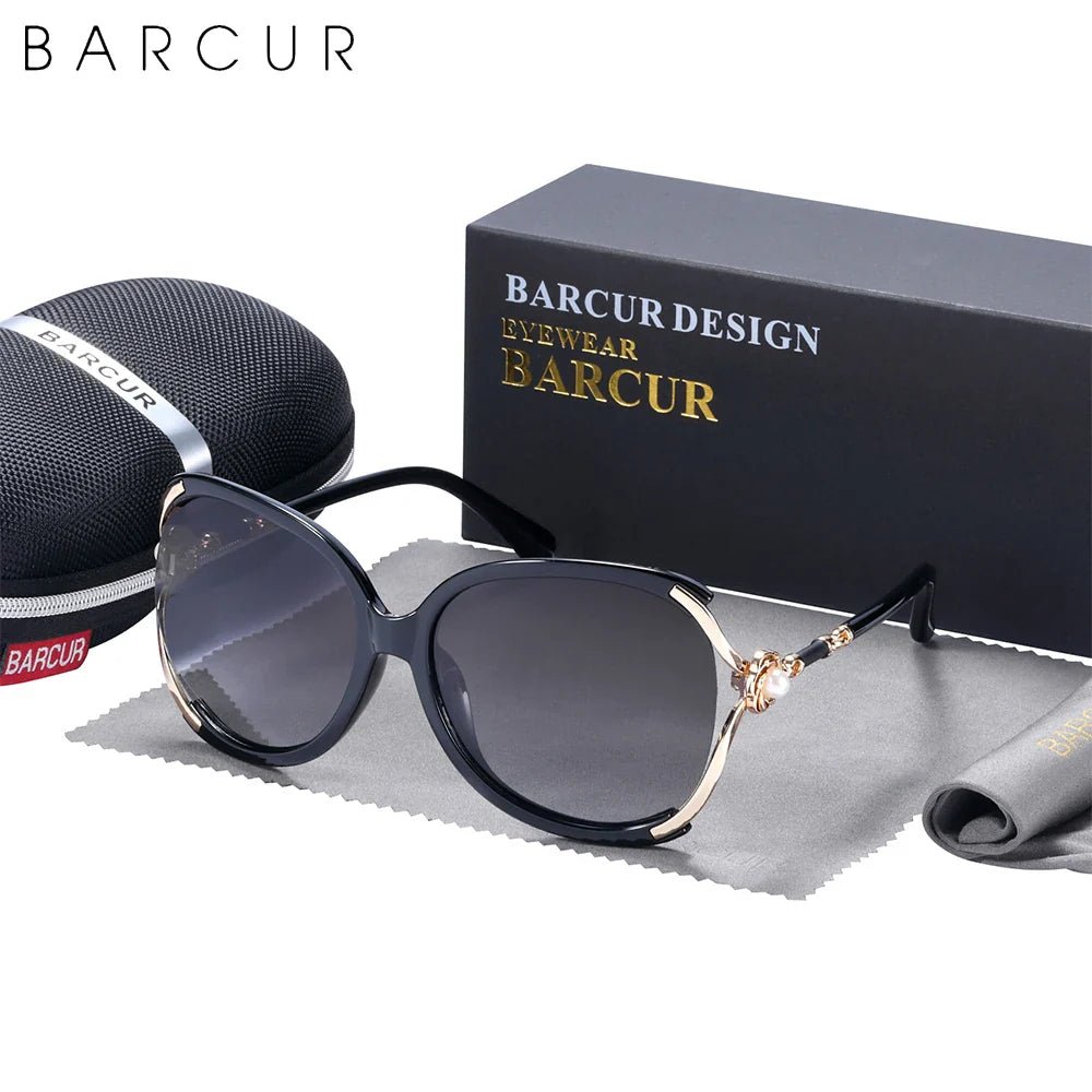 BARCUR Sunglasses Trendy Butterfly Design Fashion Women Sunglasses Polarized Lens Ladies Sun Glasses UV400 Protection for Hot Summer Days -sunglasses- Melted Glam LLC