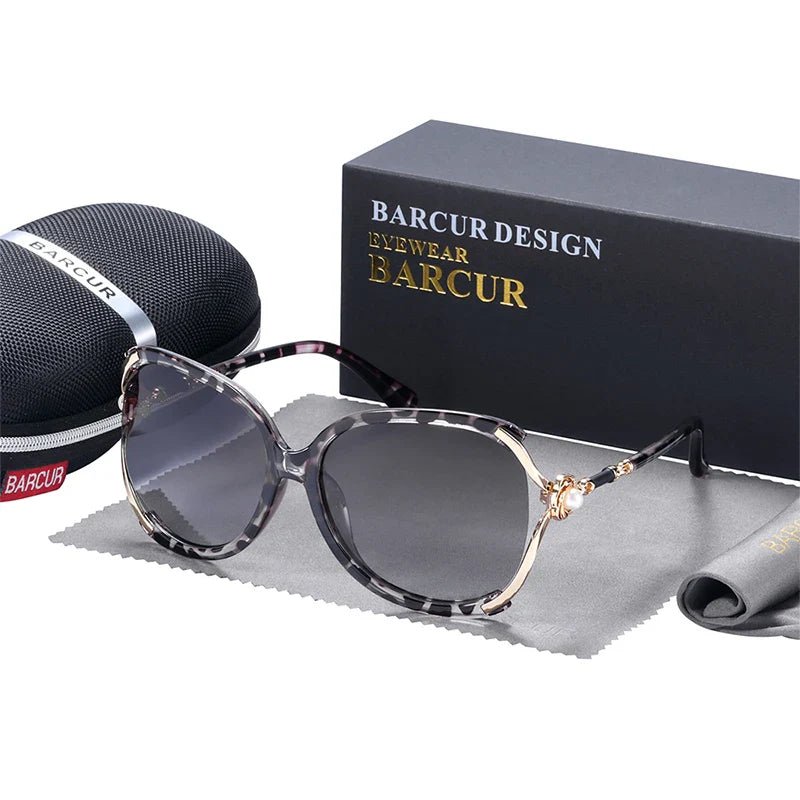 BARCUR Sunglasses Trendy Butterfly Design Fashion Women Sunglasses Polarized Lens Ladies Sun Glasses UV400 Protection for Hot Summer Days -sunglasses- Melted Glam LLC