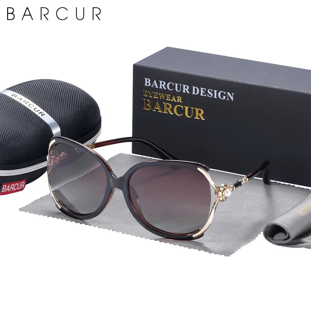 BARCUR Sunglasses Trendy Butterfly Design Fashion Women Sunglasses Polarized Lens Ladies Sun Glasses UV400 Protection for Hot Summer Days -sunglasses- Melted Glam LLC