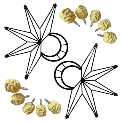 Crescent Lotus V3 Fire Fans