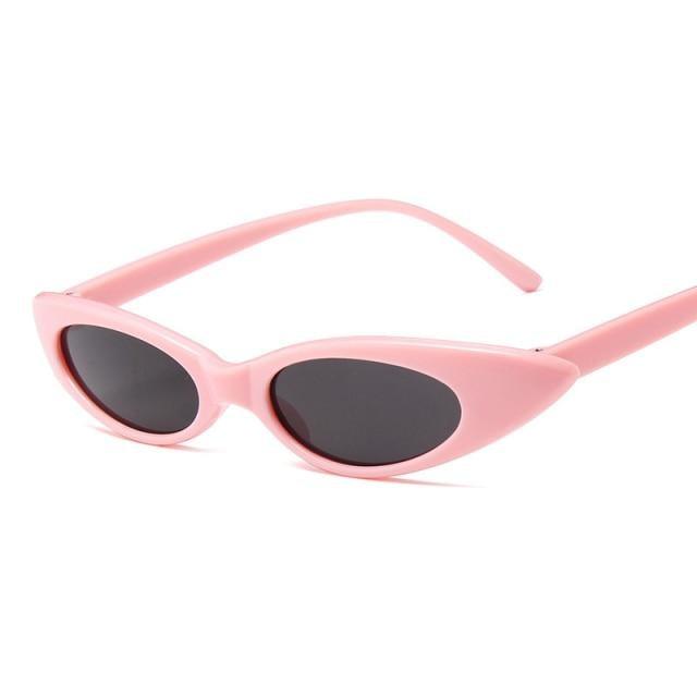 Cat Eye Sunglasses for Women Retro Narrow Pointy Cateye Cat Eye Sunglasses For Women Vintage Style Eyewear For Women/Men oval Sun Glasses For Female -sunglasses- Melted Glam LLC