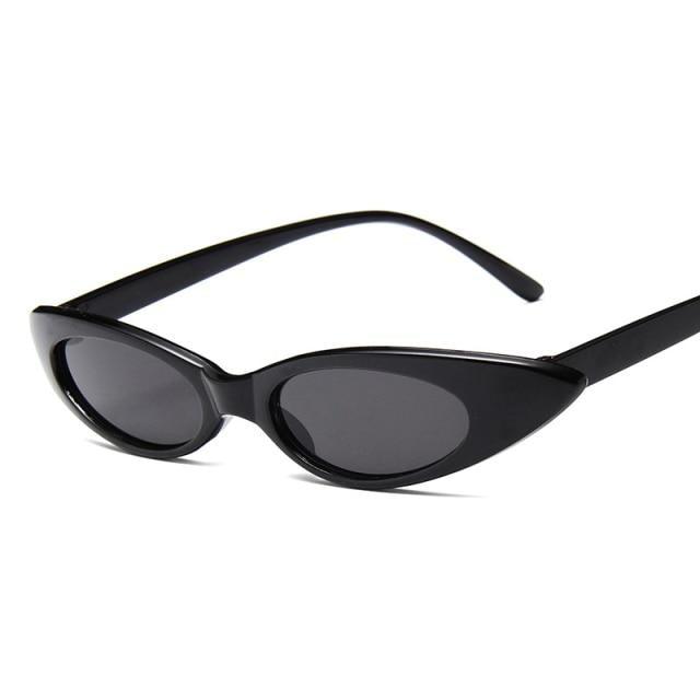 Cat Eye Sunglasses for Women Retro Narrow Pointy Cateye Cat Eye Sunglasses For Women Vintage Style Eyewear For Women/Men oval Sun Glasses For Female -sunglasses- Melted Glam LLC