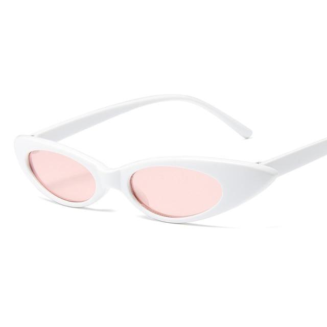 Cat Eye Sunglasses for Women Retro Narrow Pointy Cateye Cat Eye Sunglasses For Women Vintage Style Eyewear For Women/Men oval Sun Glasses For Female -sunglasses- Melted Glam LLC