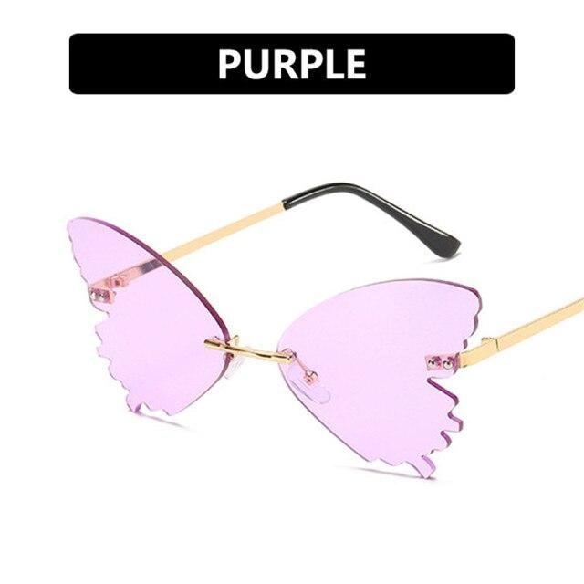 Charming Butterfly Sunglasses Women Luxury Design Glasses Women Summer Oversized Anti-reflective Eyeglasses Women Cool Fashion Trendy Sunglasses -sunglasses- Melted Glam LLC
