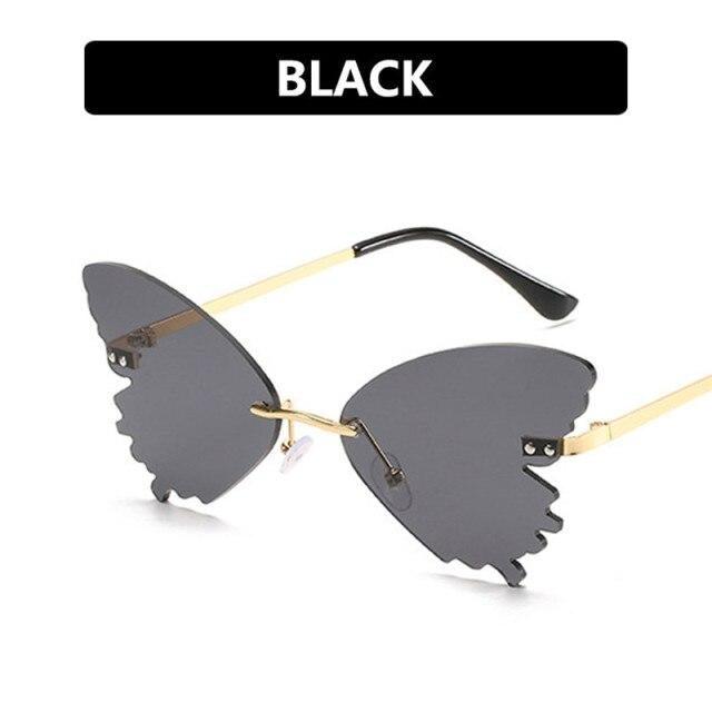 Charming Butterfly Sunglasses Women Luxury Design Glasses Women Summer Oversized Anti-reflective Eyeglasses Women Cool Fashion Trendy Sunglasses -sunglasses- Melted Glam LLC
