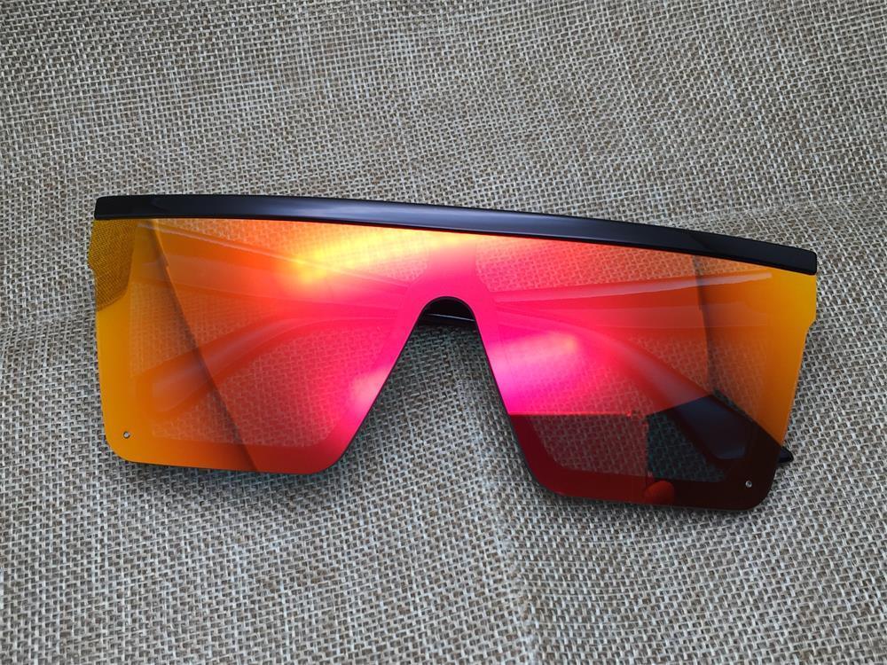 Classic Male Big Black Sunglasses For Men & Women New Fashionable Design New Mirror Pink Square Oversize Square Sunglasses for Women Men -sunglasses- Melted Glam LLC