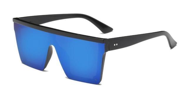Classic Male Big Black Sunglasses For Men & Women New Fashionable Design New Mirror Pink Square Oversize Square Sunglasses for Women Men -sunglasses- Melted Glam LLC