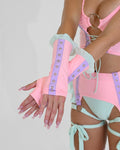 Cotton Candy Fingerless Gloves -Accessory- Melted Glam LLC