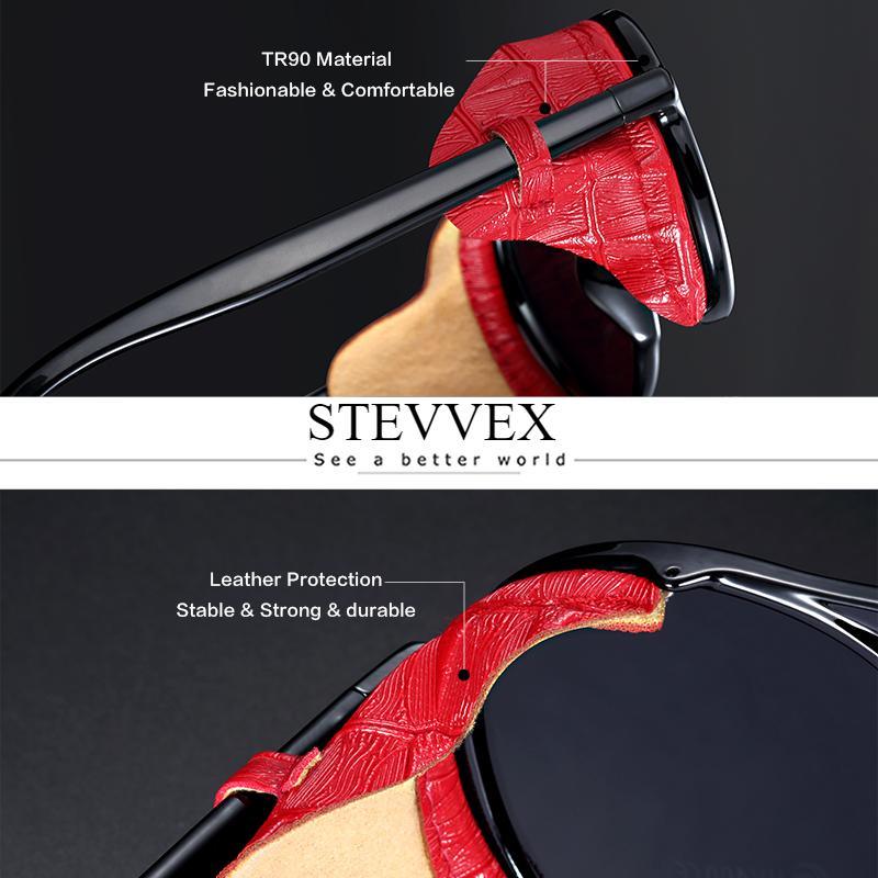New Elegent Original Round Sunglasses Gradient Vintage Steampunk Goggles For Women and Men With UV400 Protection -STS9NC17662QMT- Melted Glam LLC