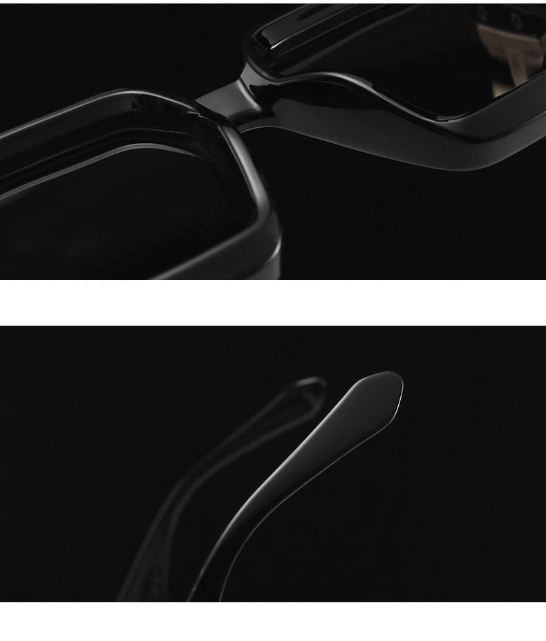 Fashion Black Design Stylish Sunglasses For Men & Women Square Shape Driving Eyewear Classic Luxury Style Sun Glasses For Men Women Anti Blue Light Sun Glasses For Summer -Sunglasses- Melted Glam LLC