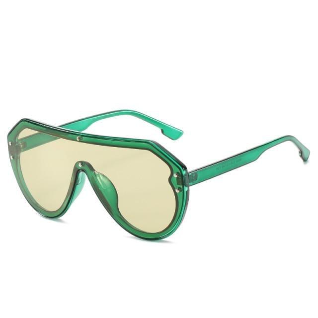 Fashionable New Unisex Classic Retro Shape Sunglasses For Men & Women New Outdoor Traveling Beach Glasses In Vintage Style Eyeglasses round oversized sunglasses -Sunglasses- Melted Glam LLC