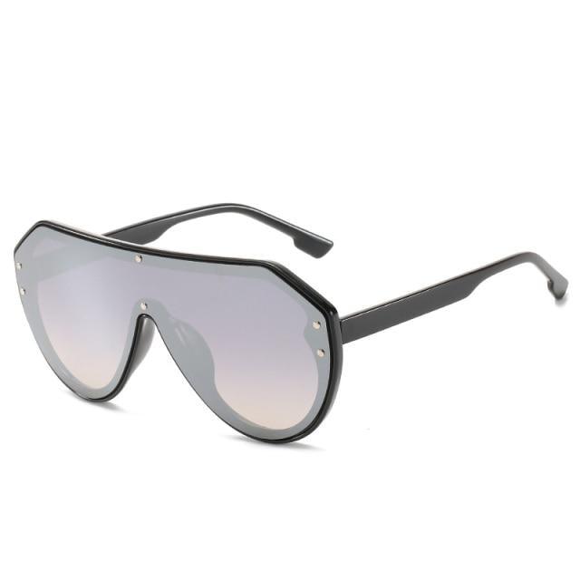 Fashionable New Unisex Classic Retro Shape Sunglasses For Men & Women New Outdoor Traveling Beach Glasses In Vintage Style Eyeglasses round oversized sunglasses -Sunglasses- Melted Glam LLC