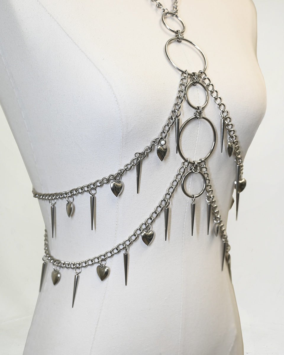 Heartbreaker Body Chain Harness -Accessory- Melted Glam LLC