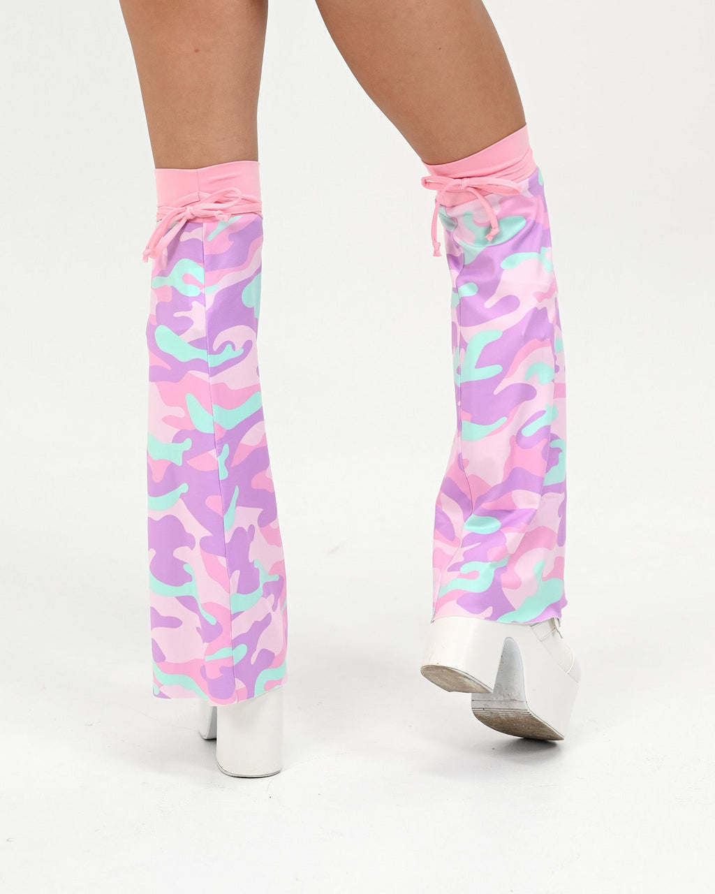Cotton Candy Camo Leg Warmers -Leg Warmers- Melted Glam LLC